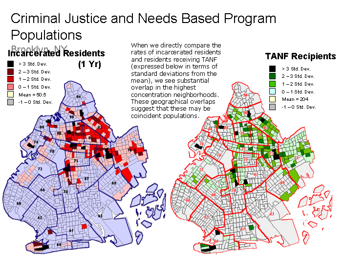 Criminal Justice and Needs Based Program, Brooklyn, NY, Incarcerated Residents and TANF Recipients.