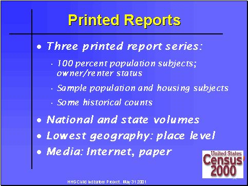 Printed Reports