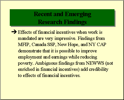 Resent and Emerging Research Findings