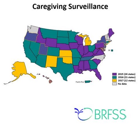 CDC Infographic: Caregiving Surveillance.