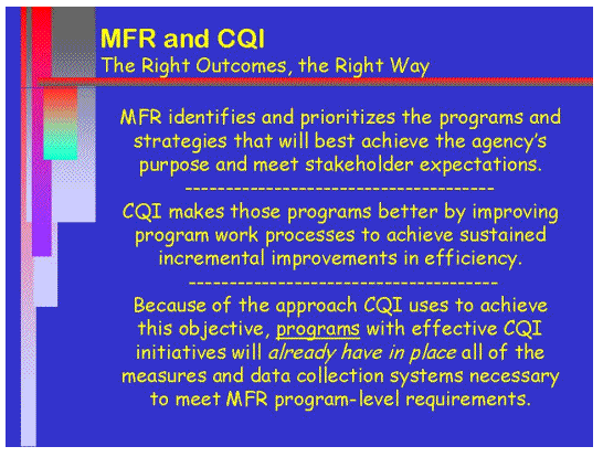 MFR and CQI