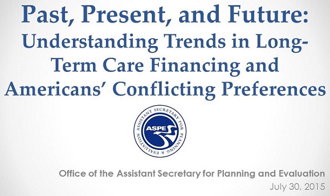 Meeting Intro Slide: Past, Present, and Future: Understanding Trends in Long-Term Care Financing and Americans' Conflicting Preferences