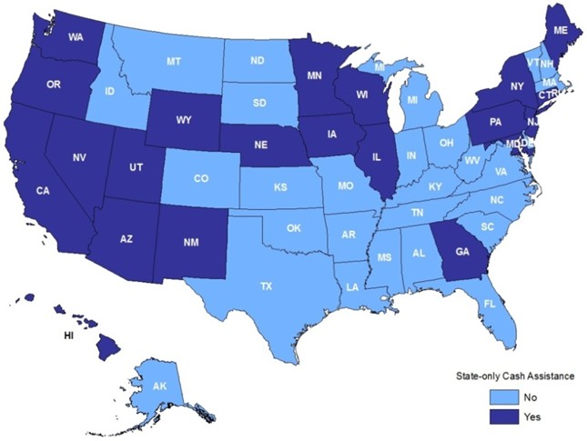 Do the food stamp income guidelines vary by state?